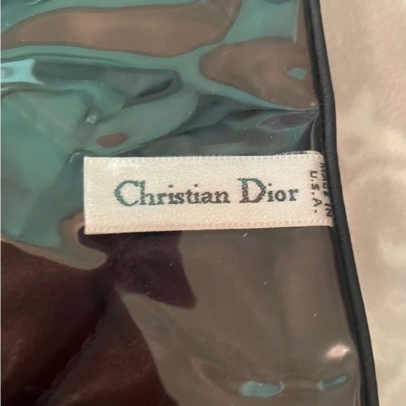 Vintage Matching Christian Dior Makeup Bag Collection/ Cosmetic Case - Picture 13 of 14